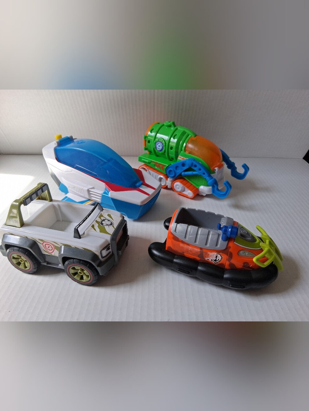 Paw Patrol Toy Vehicles 4 Total